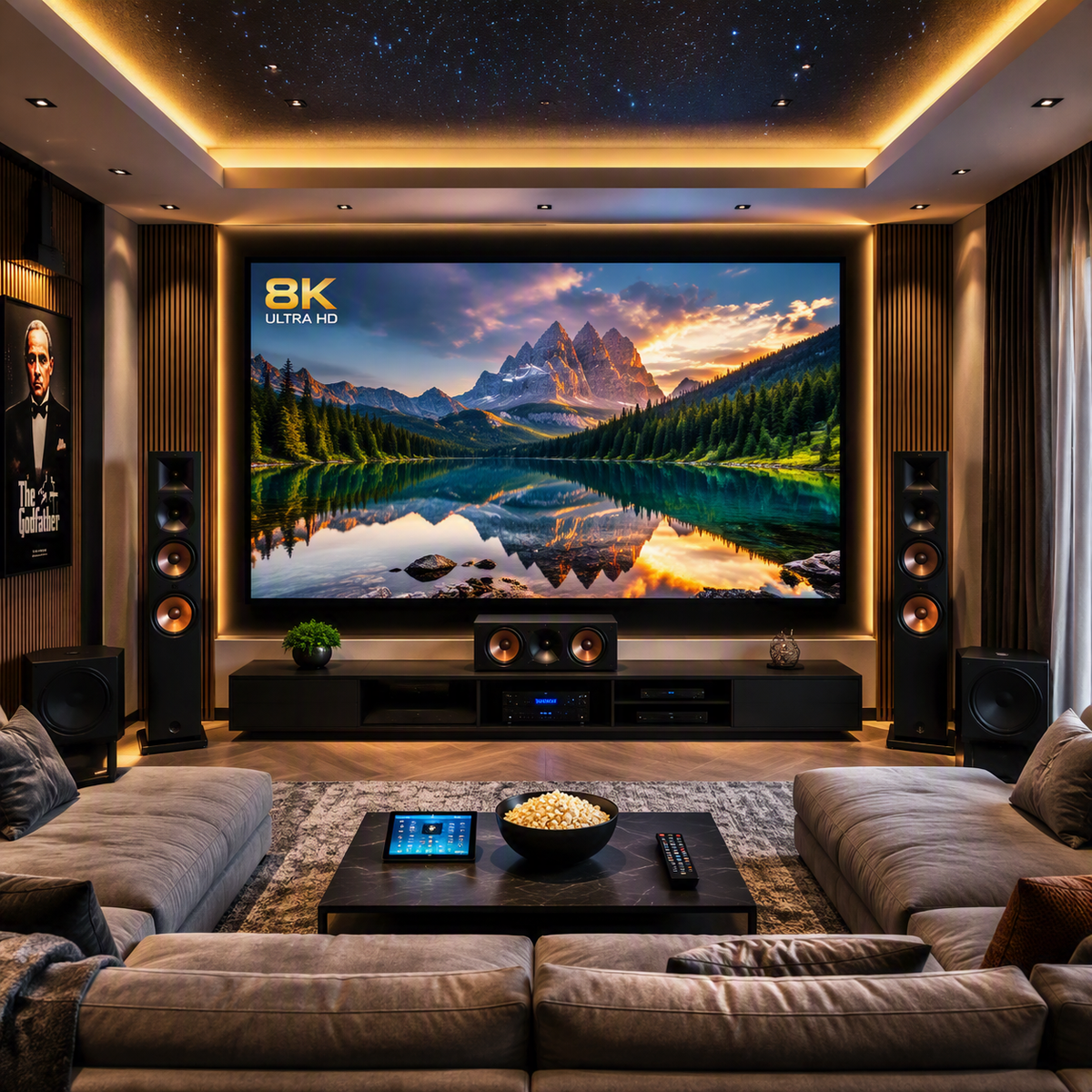 8K screen cinema - Auratech Dubai