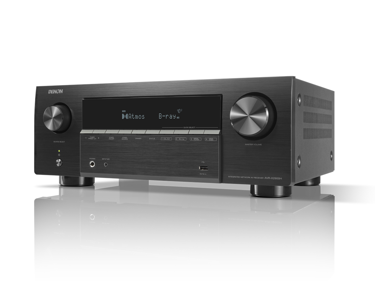 Denon AVR-X2900H - 7.2 Channel AV Receiver - Alternate View 2 - Auratech LLC