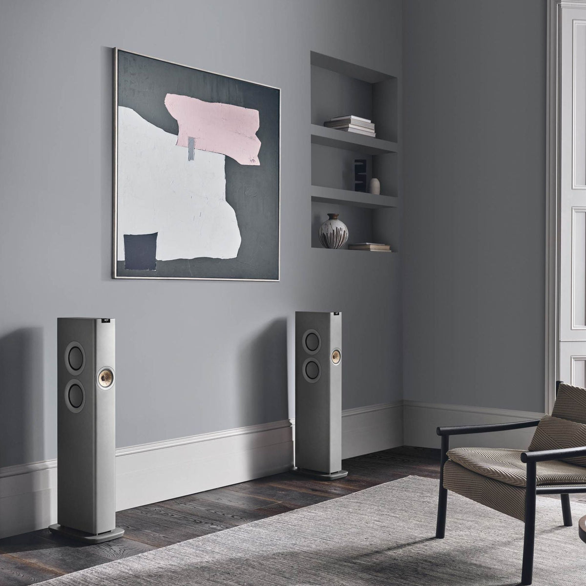 KEF LS60 Wireless - Active Floor Standing Speaker, KEF, Speakers - AVStore.in