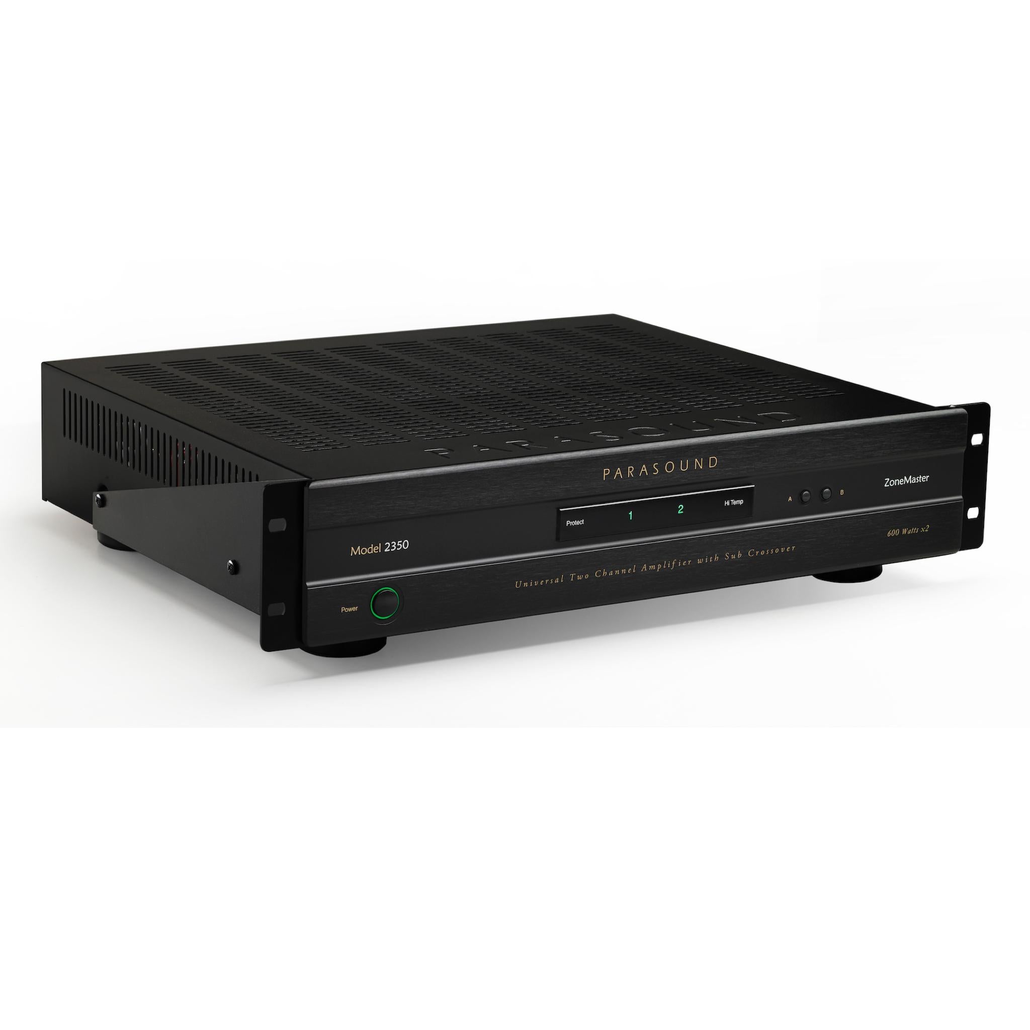 Parasound ZoneMaster ZM2350 - 2 Channel Amplifier with Sub Crossover - Auratech LLC