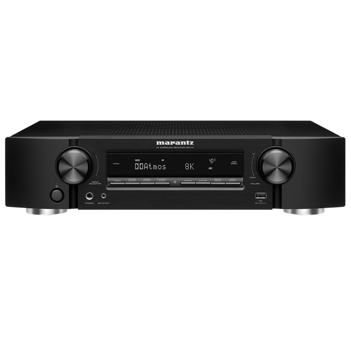 Marantz NR1711 AVサラウンドレシーバー Marantz NR1711 - 7.2 Channel 8K AV Receiver – Auratech LLC