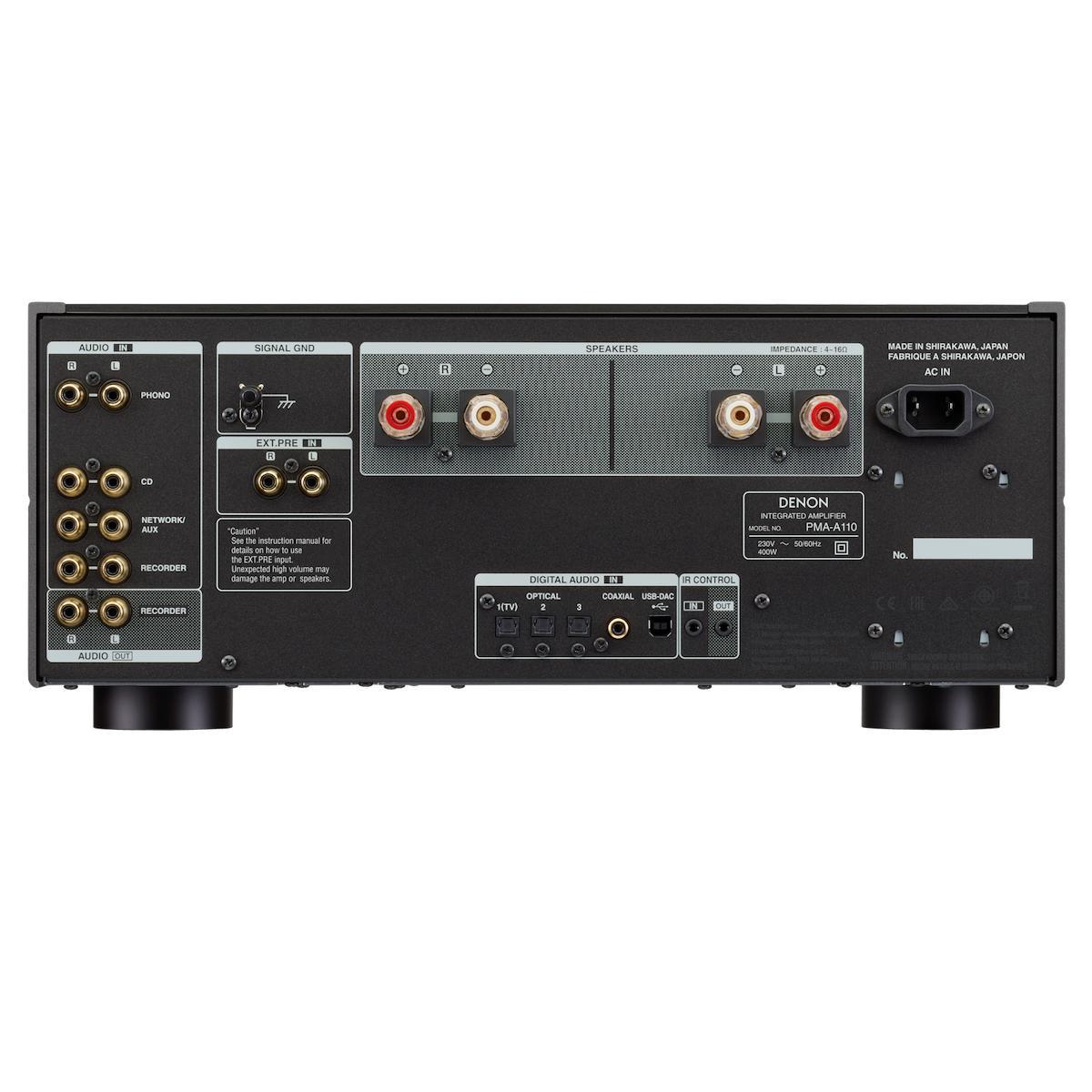 Denon PMA-A110 - Integrated Stereo Amplifier, Denon, Integrated Amplifier - AVStore.in