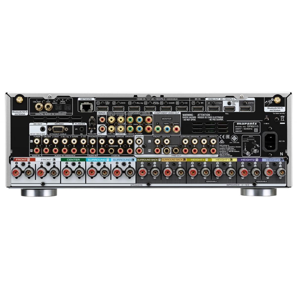 Marantz SR6015 - 9.2 Channel 8K AV Receiver, Marantz, AV Receiver - AVStore.in
