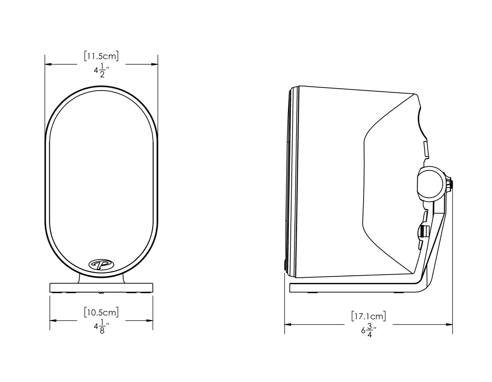 Paradigm MilleniaOne 1.0 Speaker (Single), Paradigm, On Wall Speaker - AVStore.in