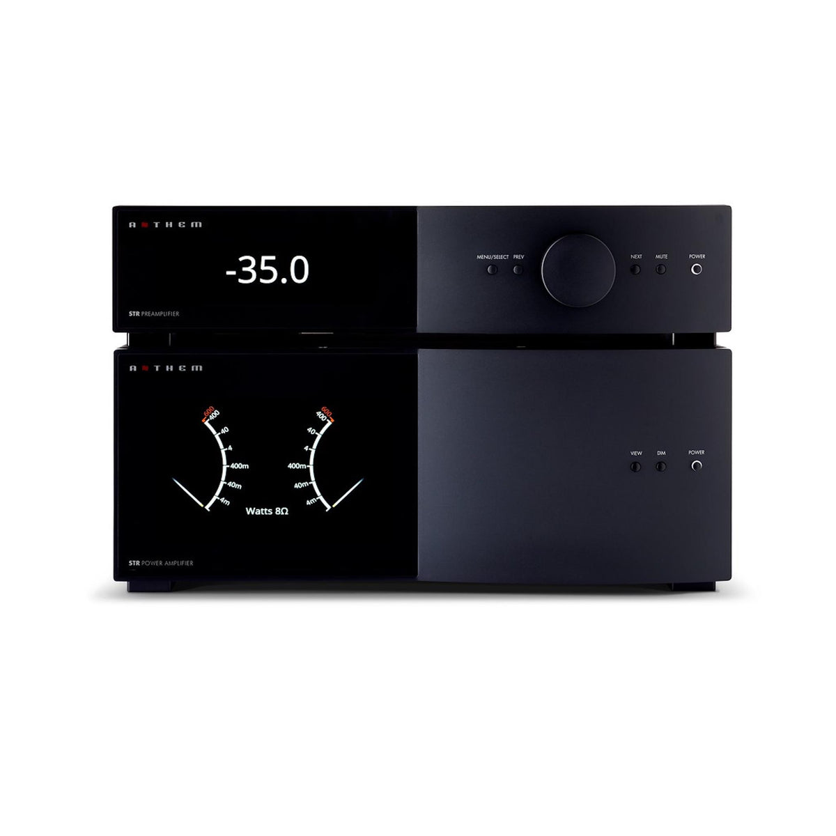 Anthem STR Power - Power Amplifier - Black - Auratech LLC #color_black