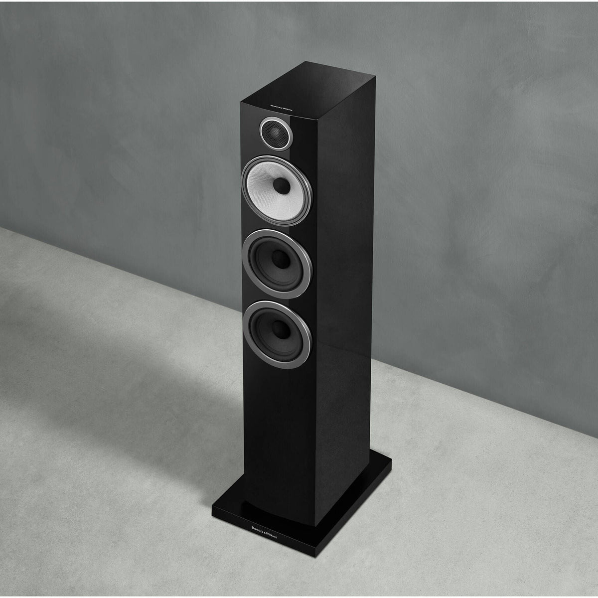 Bowers & Wilkins 704 S3 - Floor Standing Speaker - Pair - Gloss Black - Auratech LLC #color_gloss black