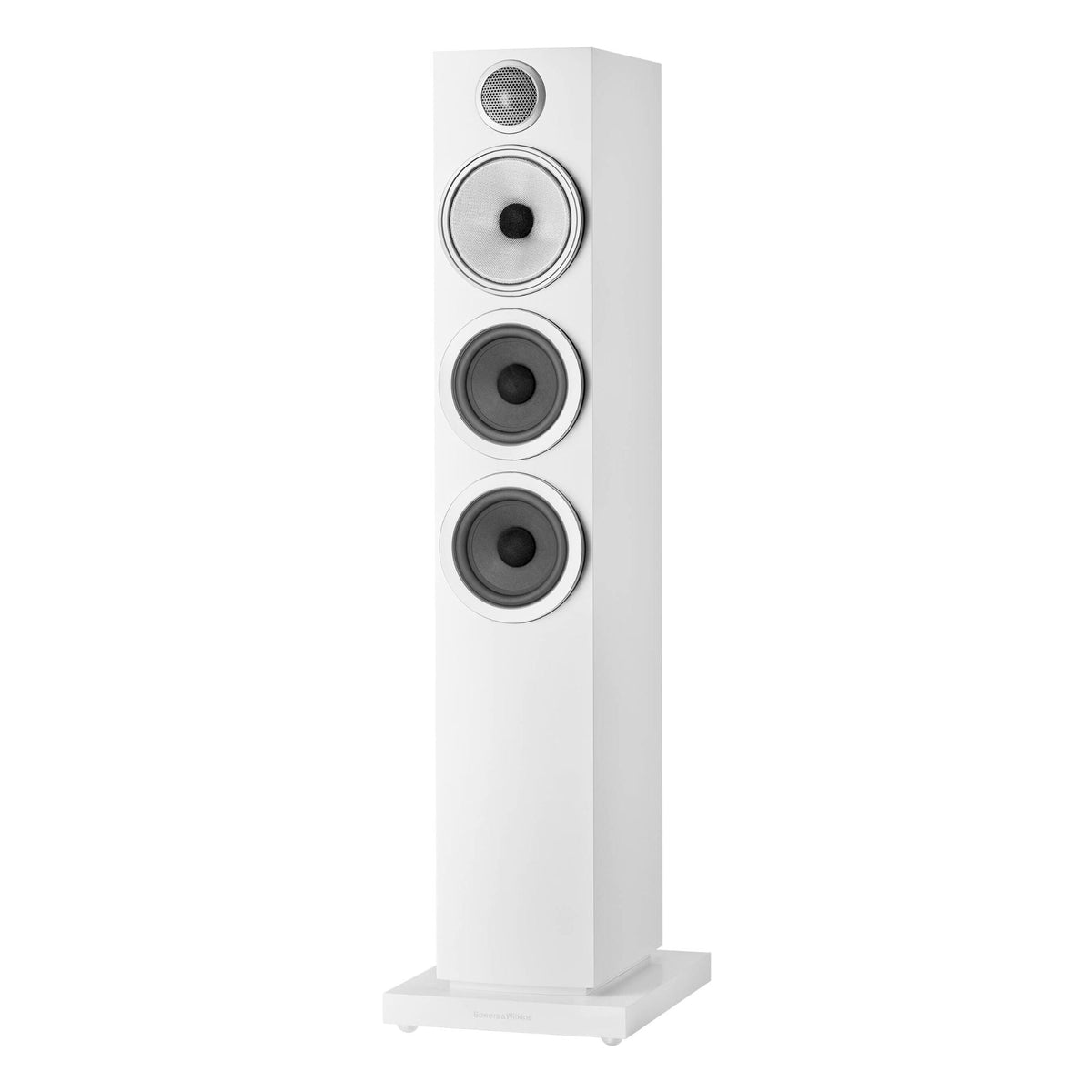 Bowers & Wilkins 704 S3 - Floor Standing Speaker - Pair - Satin White - Auratech LLC #color_satin white