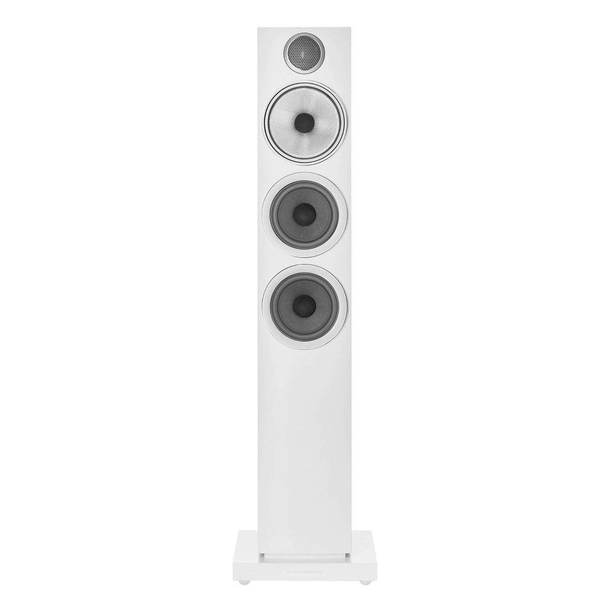 Bowers & Wilkins 704 S3 - Floor Standing Speaker - Pair - Satin White - Auratech LLC #color_satin white