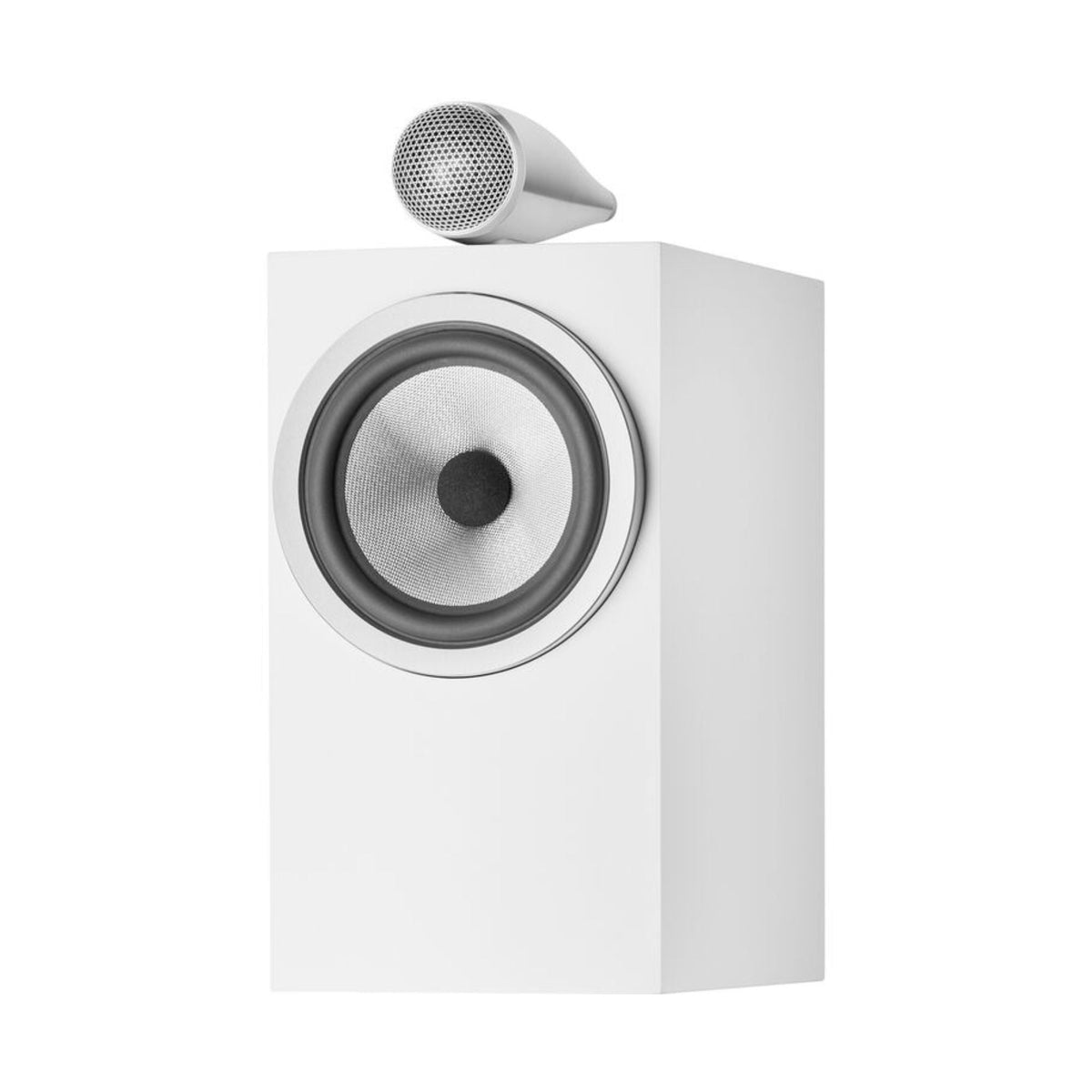 Bowers & Wilkins 705 S3 - Bookshelf Speaker - Pair - Satin White - Auratech LLC #color_satin white