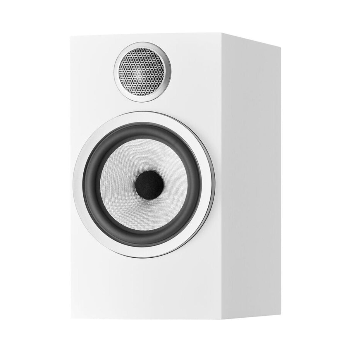 Bowers & Wilkins 706 S3 - Bookshelf Speaker - Pair - Satin White - Auratech LLC #color_satin white