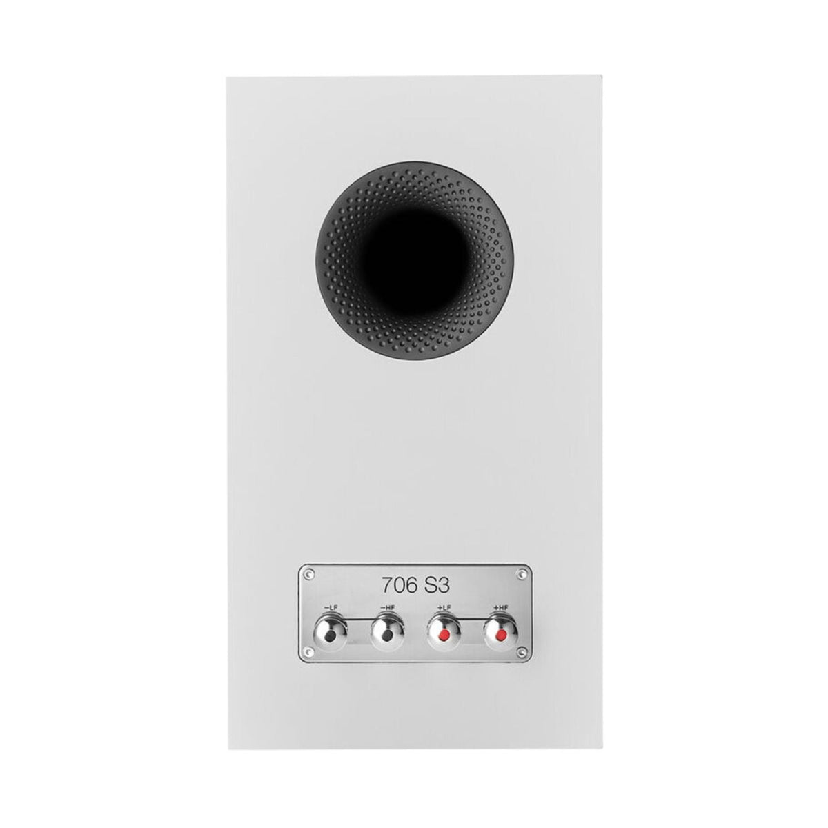 Bowers & Wilkins 706 S3 - Bookshelf Speaker - Pair - Satin White - Auratech LLC #color_satin white