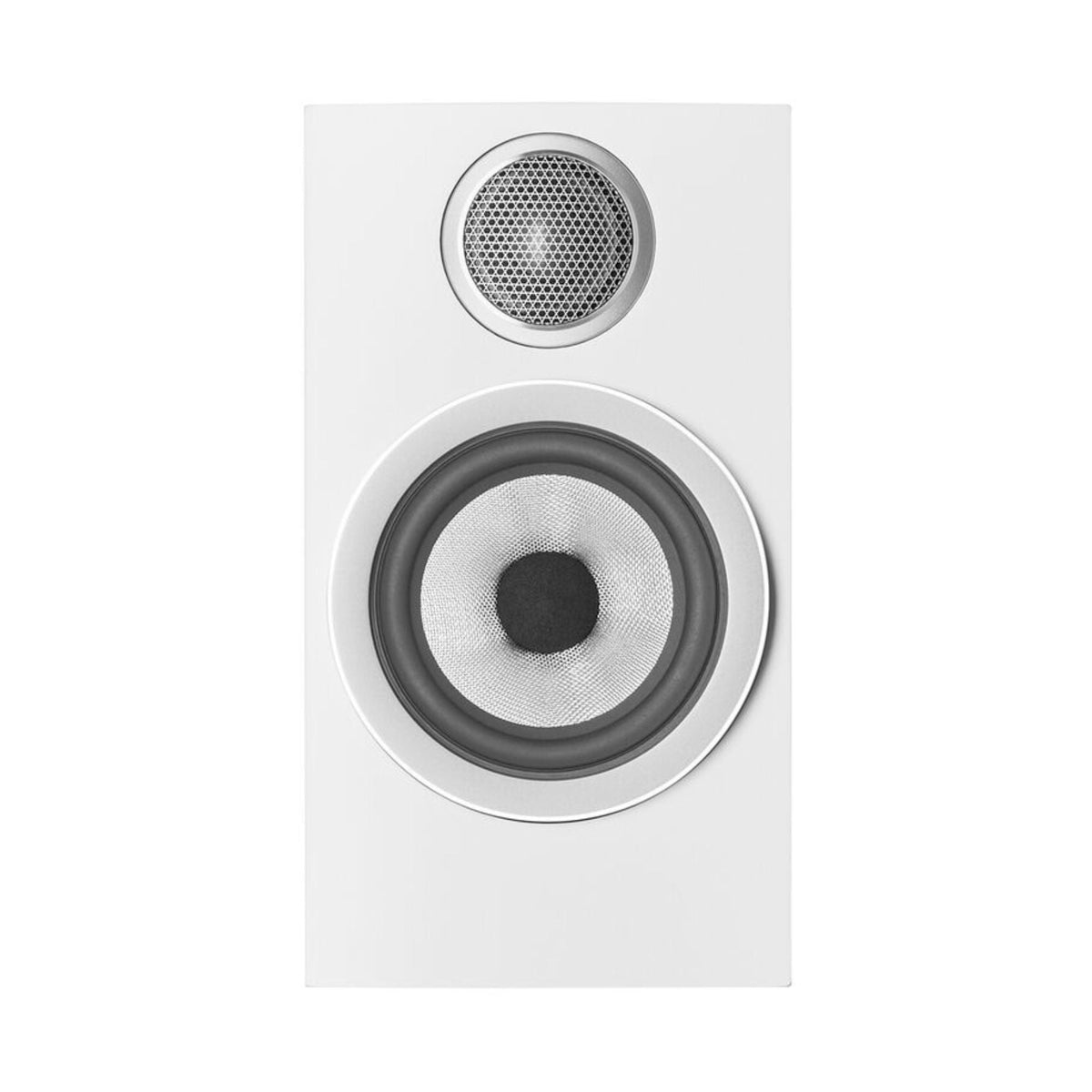 Bowers & Wilkins 707 S3 - Bookshelf Speaker - Pair - Satin White - Auratech LLC #color_satin white