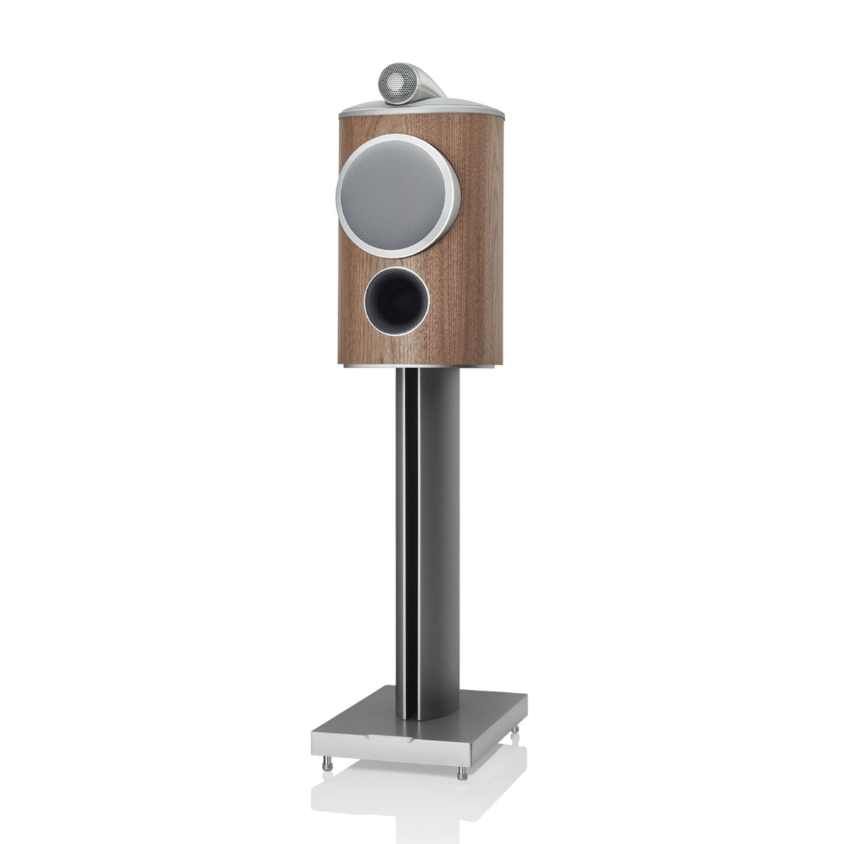 Bowers & Wilkins 805 D4 - Bookshelf Speaker - Pair - Satin Walnut - Auratech LLC #color_satin walnut