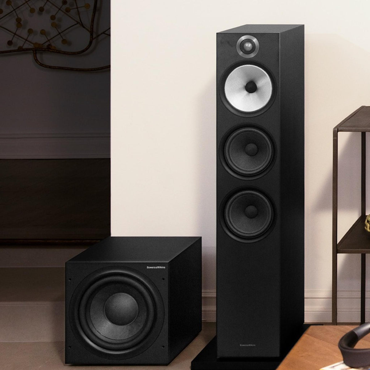 Bowers & Wilkins ASW610 - Subwoofer - Matte Black - Auratech LLC #color_matte black