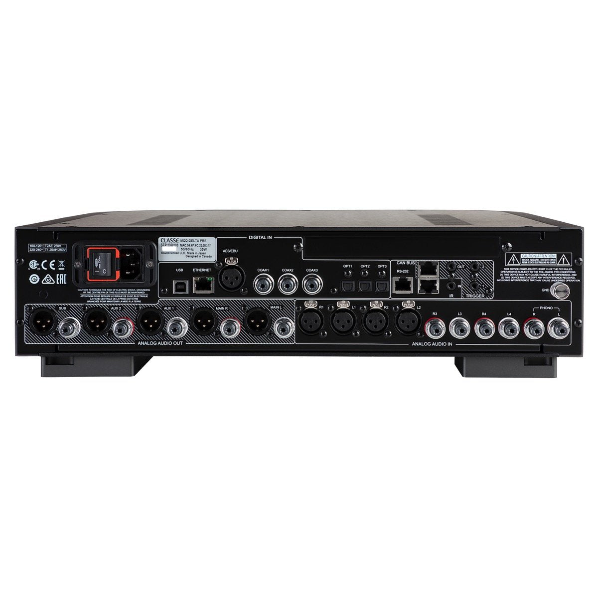 Classé Audio Delta Pre - Preamplifier - Auratech LLC