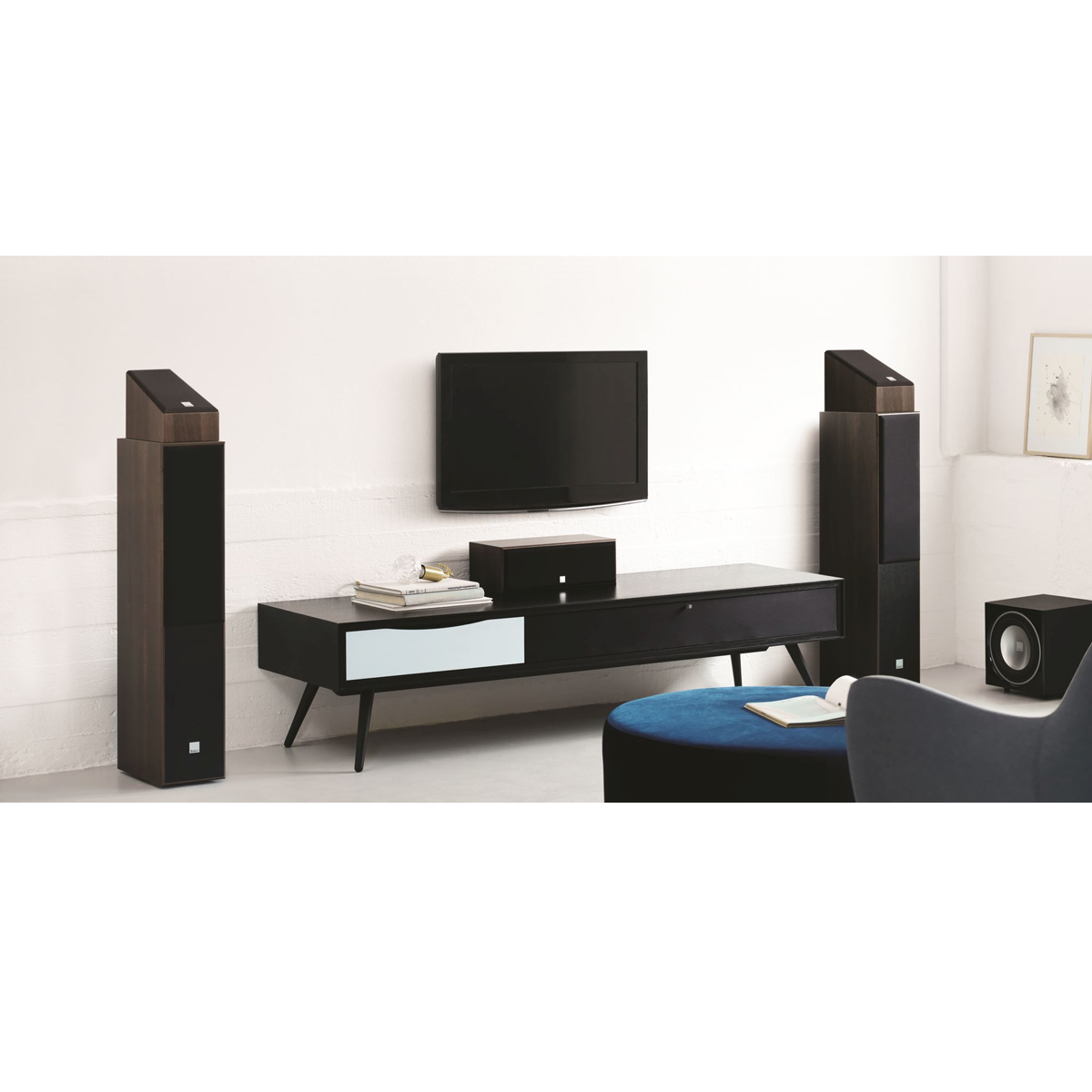 Dali Alteco C-1 - Atmos Speaker - Pair - White - Auratech LLC #color_white