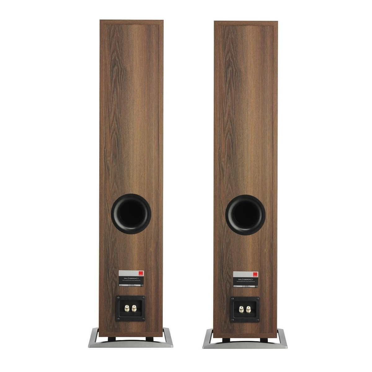 Dali Oberon 7 - Floor Standing Speaker - Pair - Dark Walnut - Auratech LLC #color_dark walnut