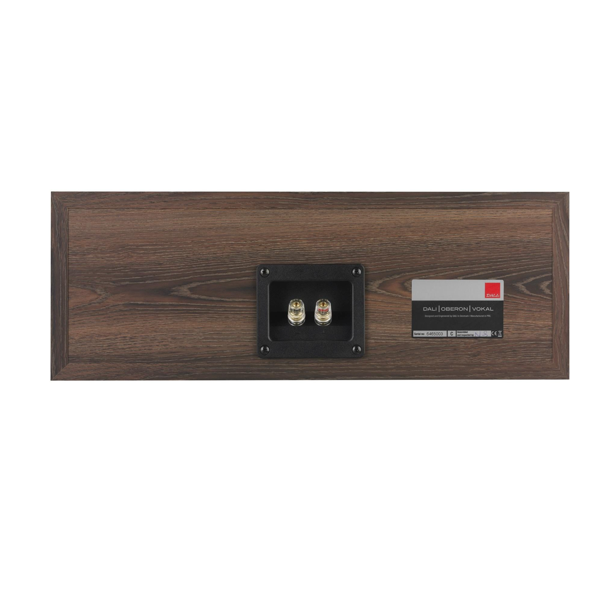Dali Oberon Vokal - Centre Speaker - Piece - Dark Walnut - Auratech LLC #color_dark walnut
