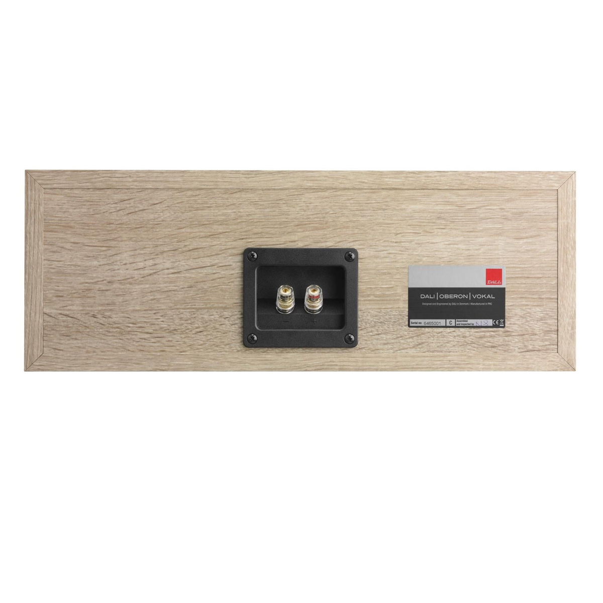 Dali Oberon Vokal - Centre Speaker - Piece - Light Oak - Auratech LLC #color_light oak