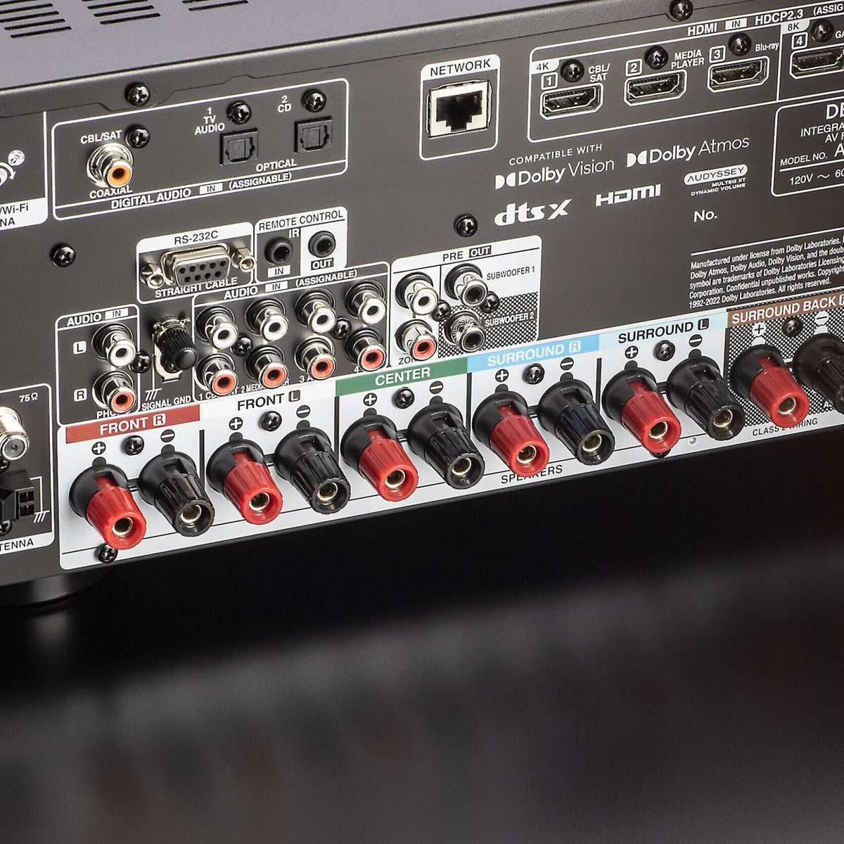 Denon AVR-X2800H - 7.2 Channel AV Receiver - Auratech LLC