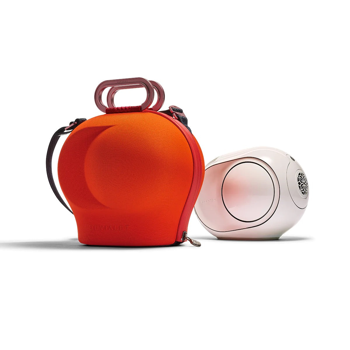 Devialet Cocoon Phantom II - Carrying Case - Jupiter Orange - Auratech LLC #color_jupiter orange