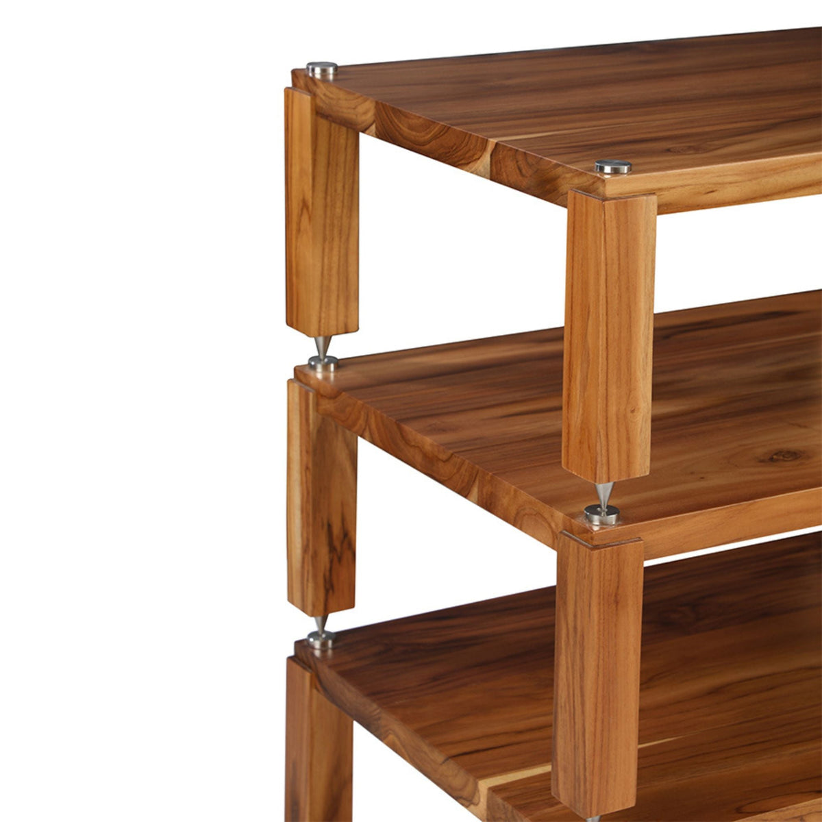 Esthetica Chorus - Audio Rack - Teak Wood - Auratech LLC #color_teak wood