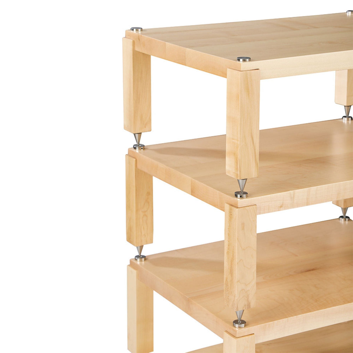 Esthetica Chorus - Audio Rack - White Ash Wood - Auratech LLC #color_white ash wood