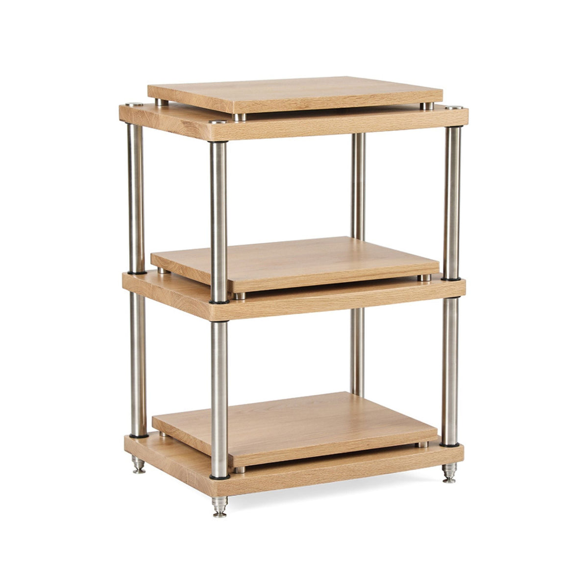 Esthetica Octave - Audio Rack - Oak Wood - Auratech LLC #color_oak wood