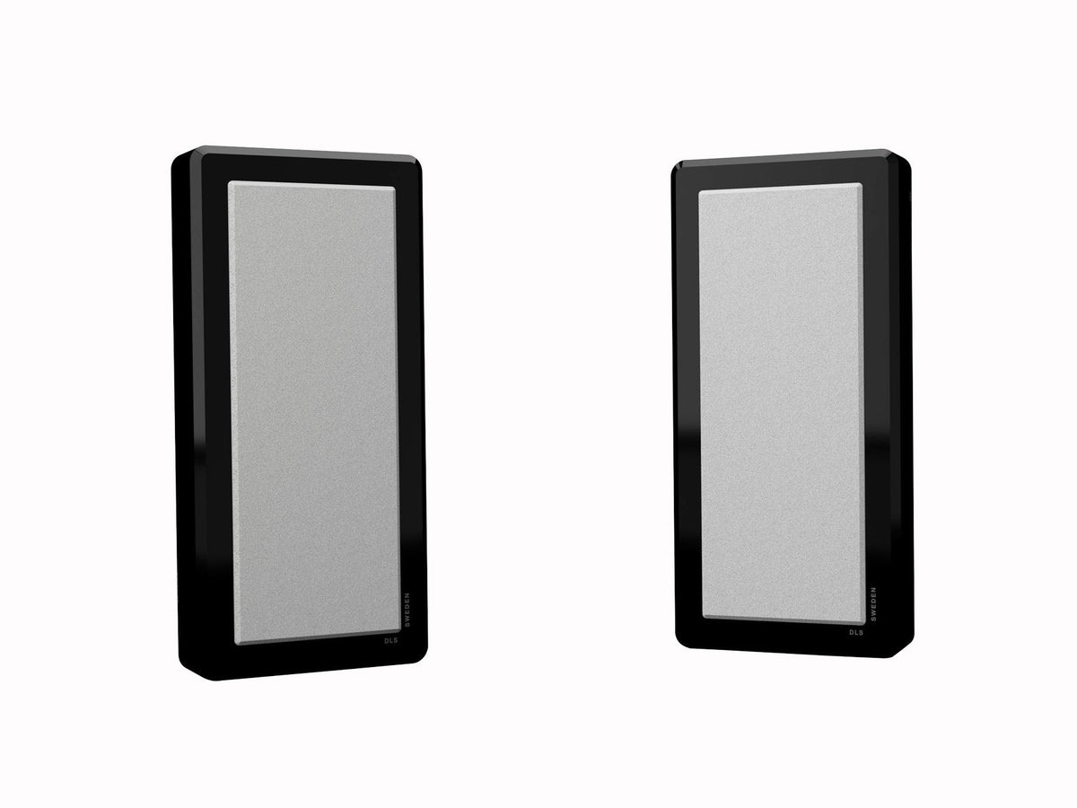 DLS Flatbox M-One - On Wall Speaker - Pair - Black - Auratech LLC #color_black