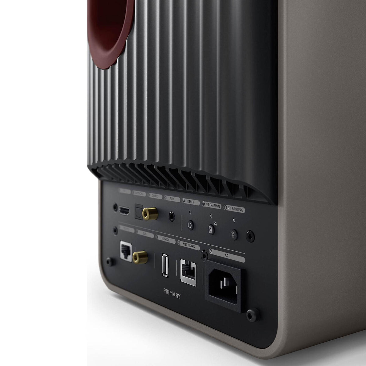KEF LS50 Wireless II - Bookshelf Speaker - Pair - Titanium Grey - Auratech LLC #color_titanium grey