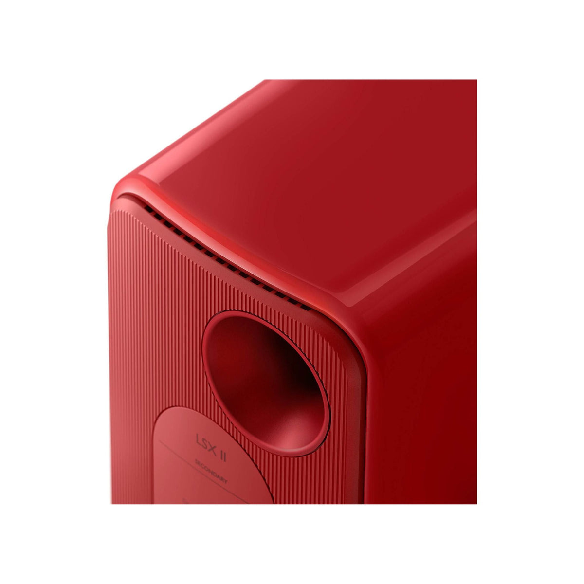 KEF LSX II - Wireless Speaker - Pair - Lava Red - Auratech LLC #color_lava red