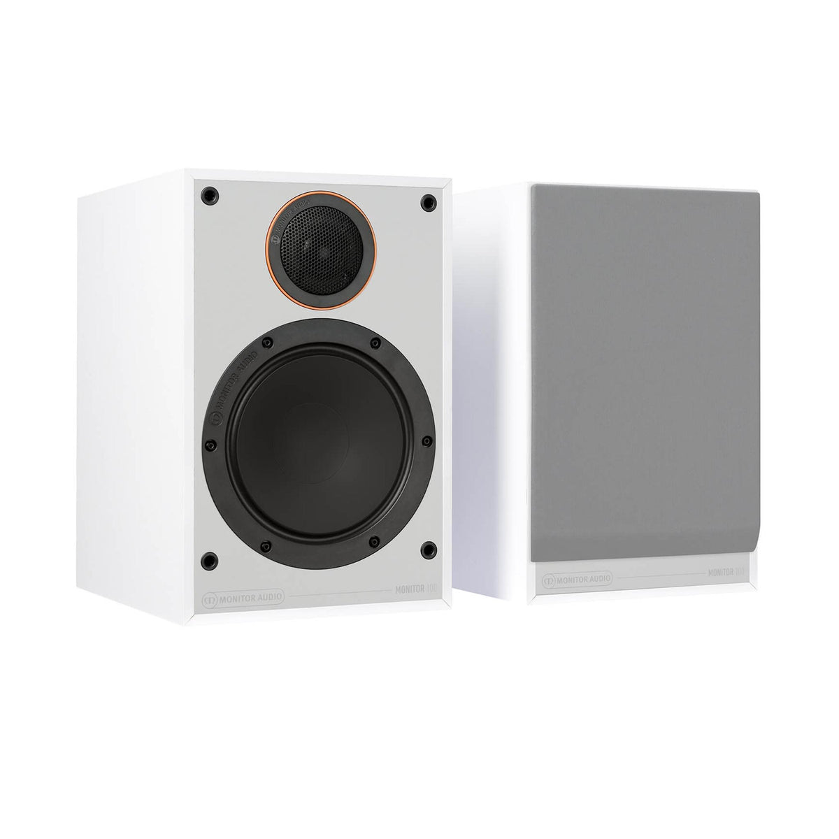 Monitor Audio New Monitor 100 - Bookshelf Speaker - Pair - Auratech LLC #color_white