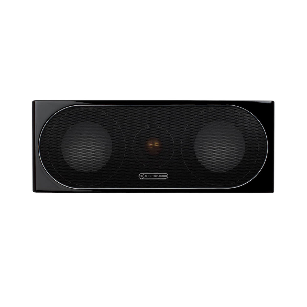 Monitor Audio Radius 200 - Centre Speaker - Piece - High Gloss Black Lacquer - Auratech LLC #color_high gloss black lacquer
