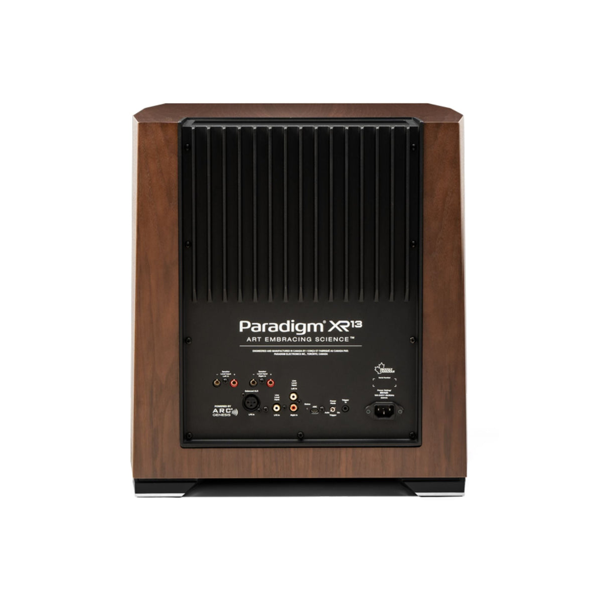Paradigm XR 13 - Subwoofer - Satin Walnut - Auratech LLC #color_satin walnut