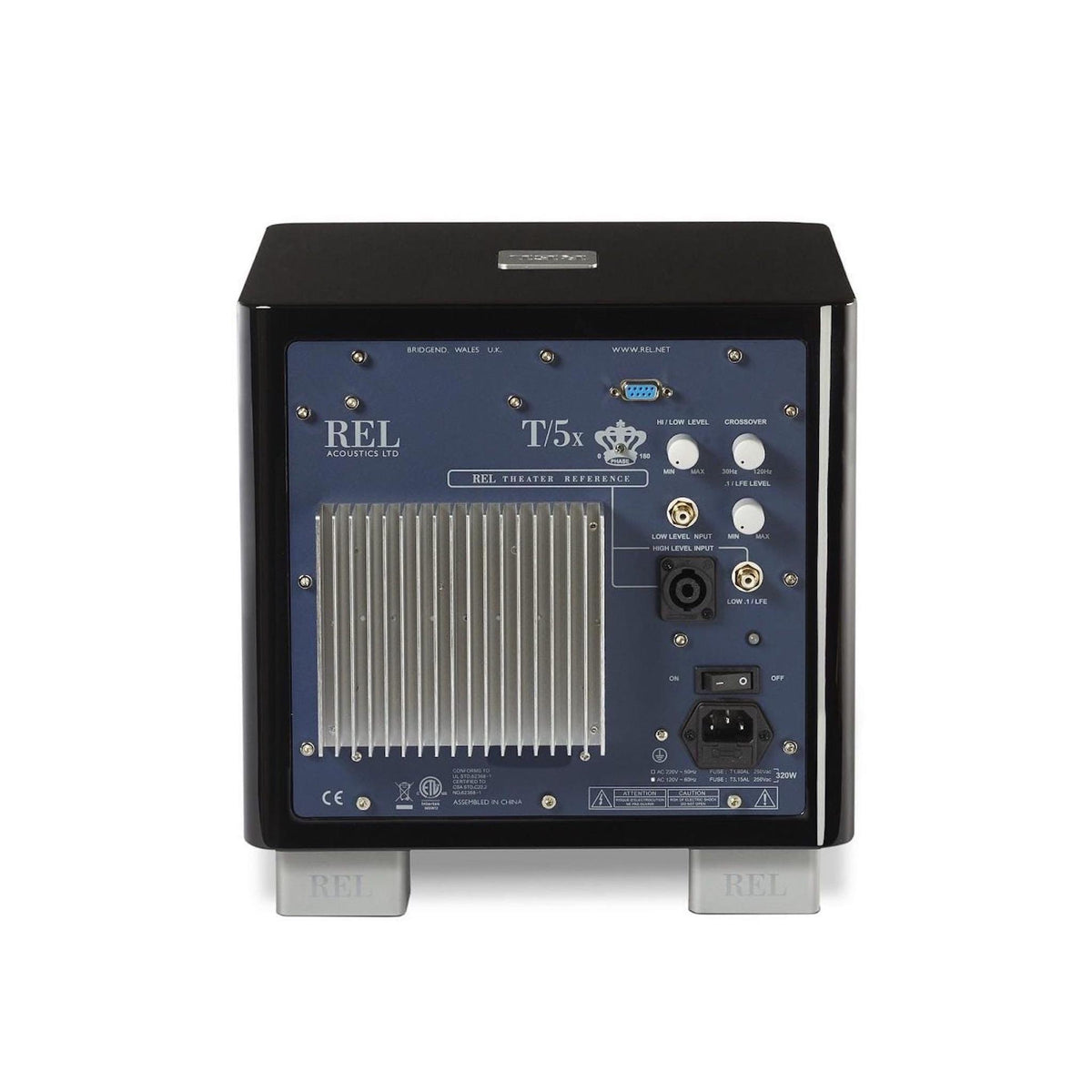 REL T/5x - Subwoofer - Black - Auratech LLC #color_black