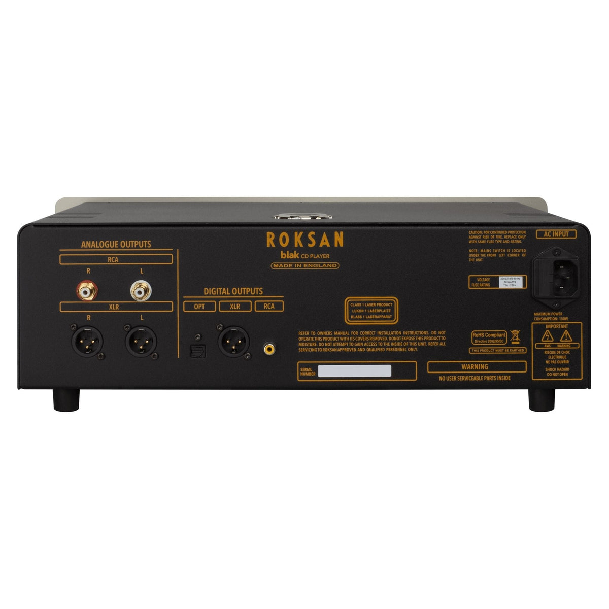 Roksan Blak CD - CD Player - Auratech LLC