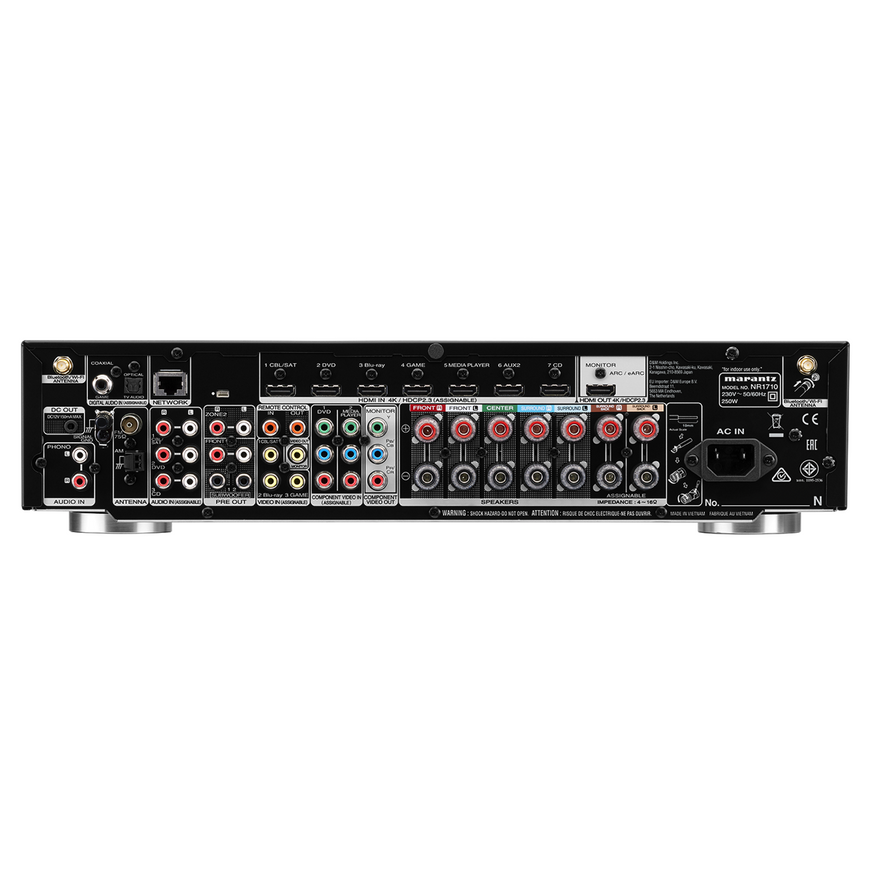 Marantz NR1710 - 7.2 Channel AV Receiver - Auratech LLC