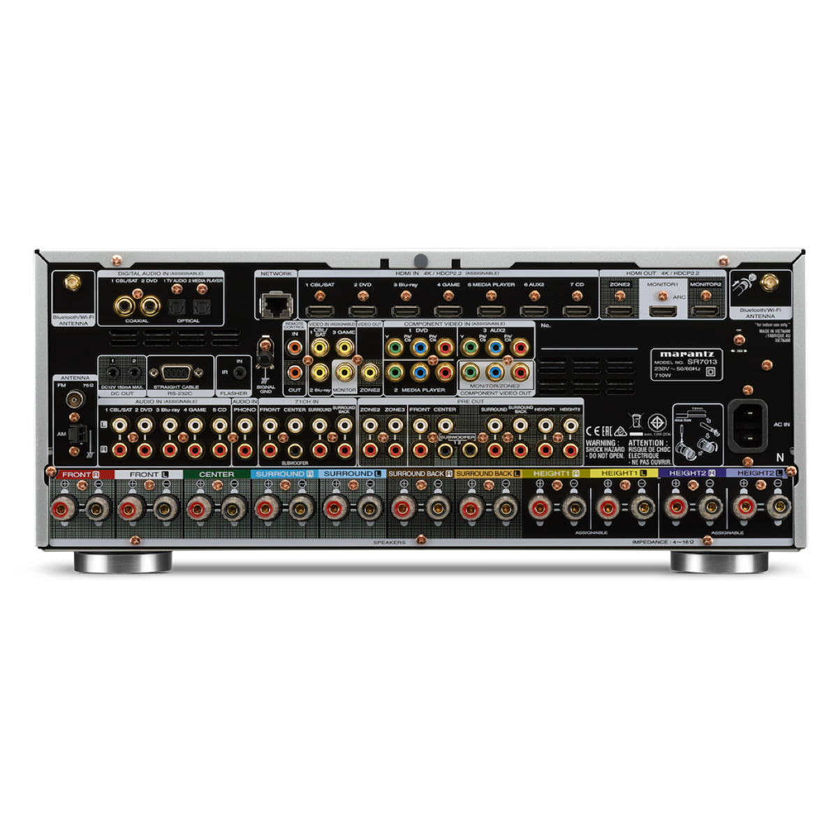Marantz SR7013 - 9.2 Channel 4K Ultra HD AV Receiver - Auratech LLC