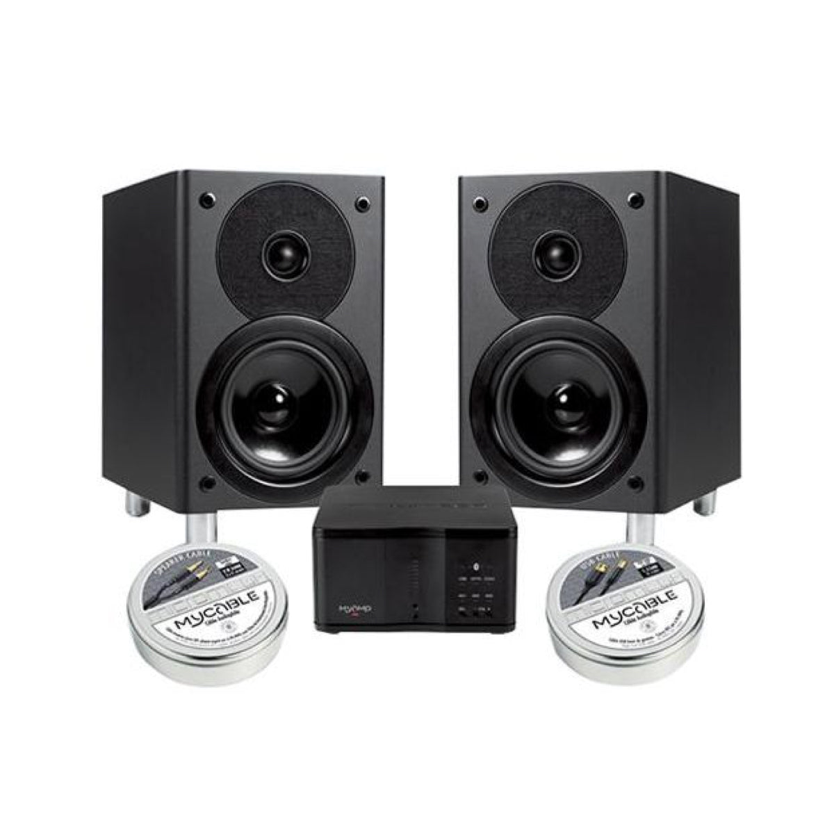 MicroMega MySystem Hi-Fi Pack (Includes Amplifier, Speaker and Cables) - Auratech LLC