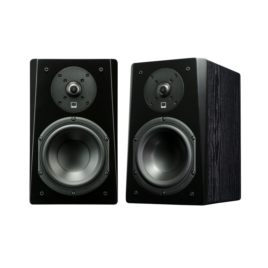 SVS Sound Prime Bookshelf - Black Ash - Pair - AVStore