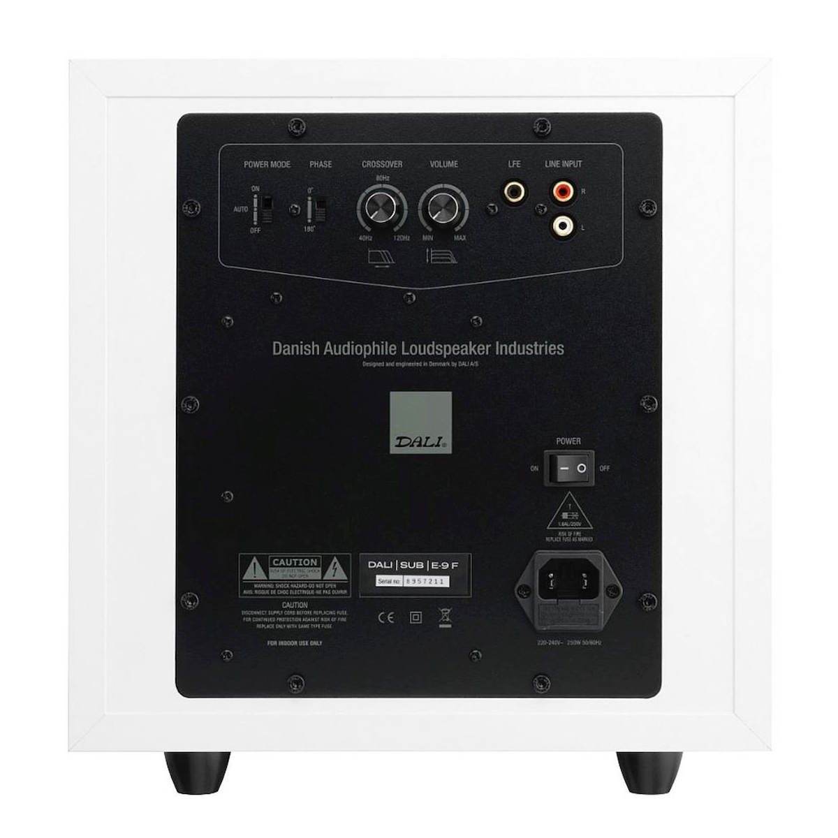 Dali Sub E-9 F - 9" Active Subwoofer - AVStore
